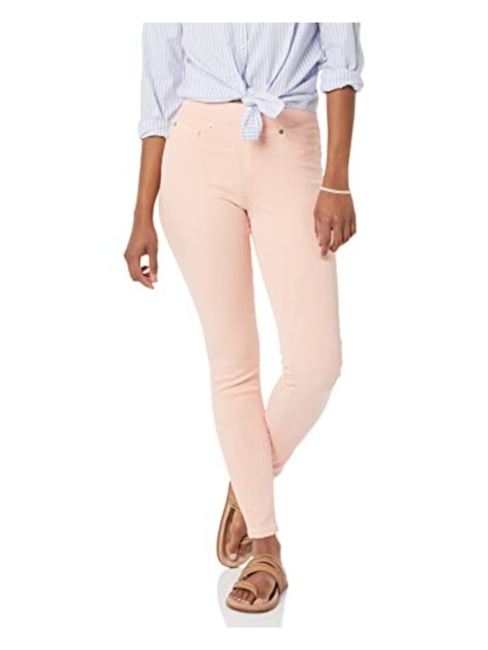Women's Stretch Pull-on Jegging Skinny Fit Mid Rise Denim Jeggings
